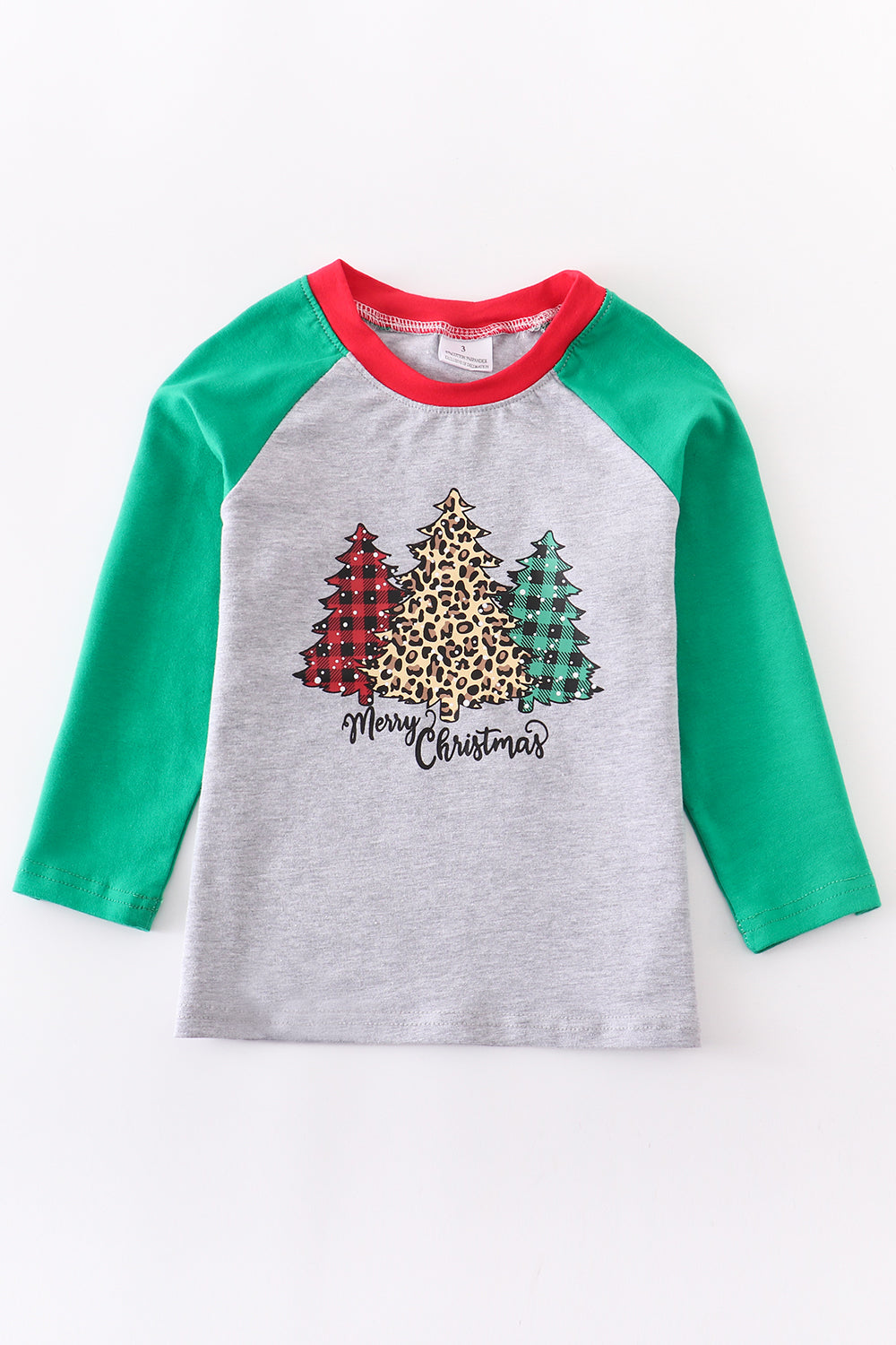 Festive Snowy Christmas Tree Shirt