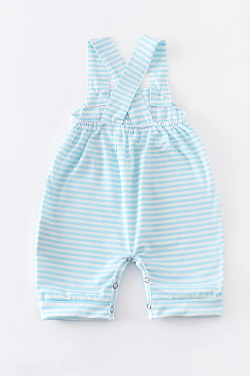 Take Me Out to the Ballgame Overall Romper