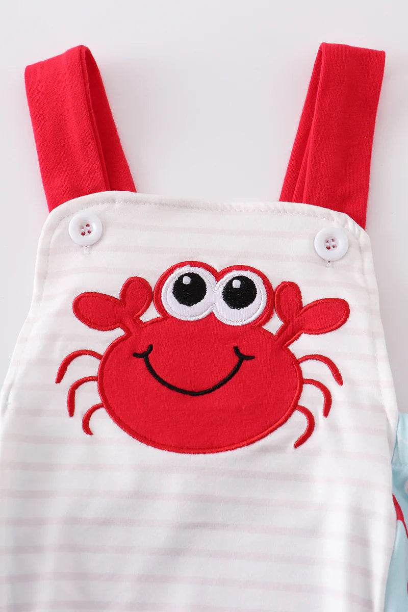 Happy Crabby Overall Bubble