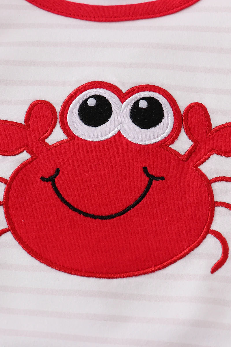 Happy Crab Ruffle Bubble