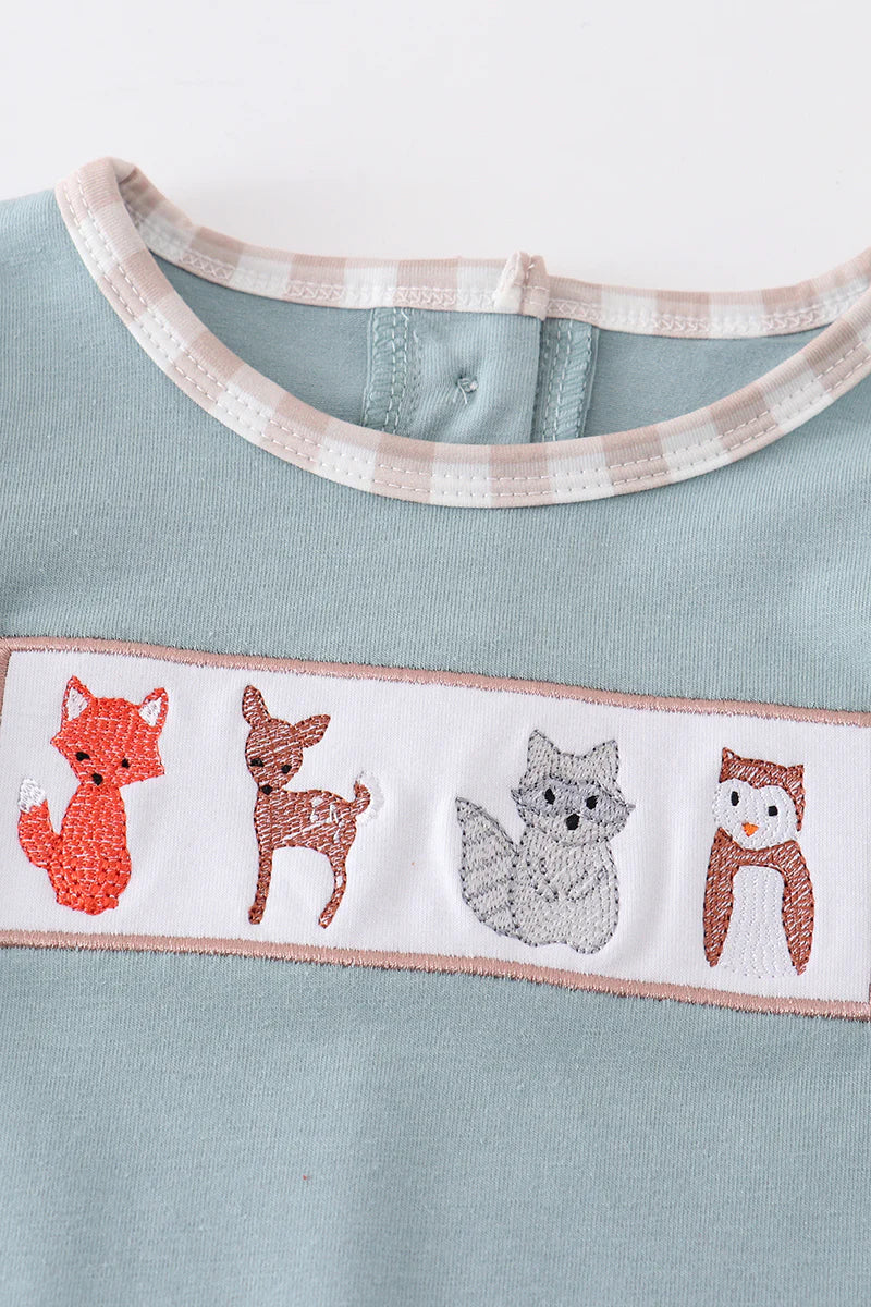 Woodland Animal Romper