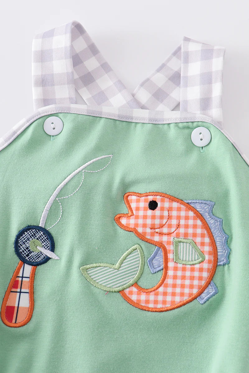 Let's Go Fishing Overall Bubble