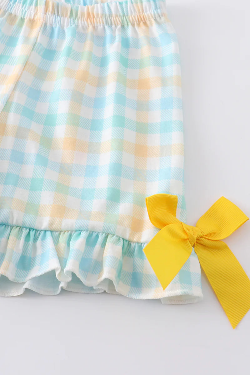 My Only Sunshine Pastel Ruffle Short Set