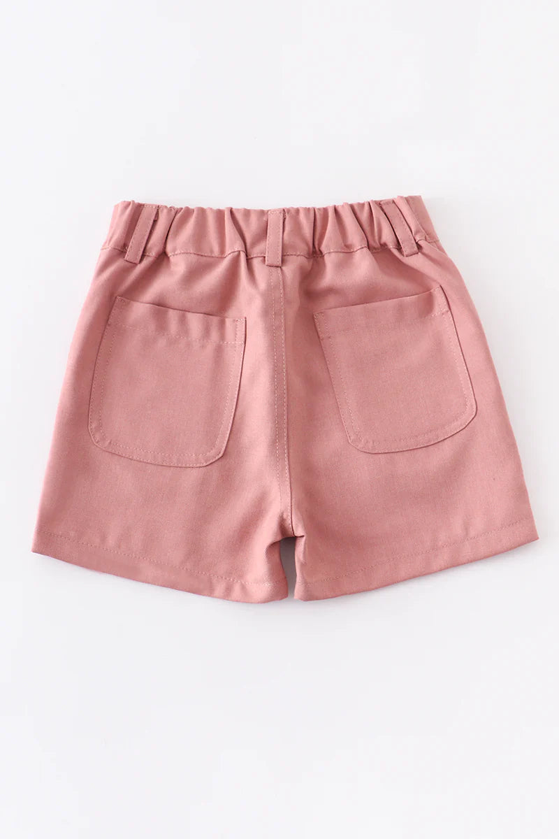 Mauve Cargo Shorts