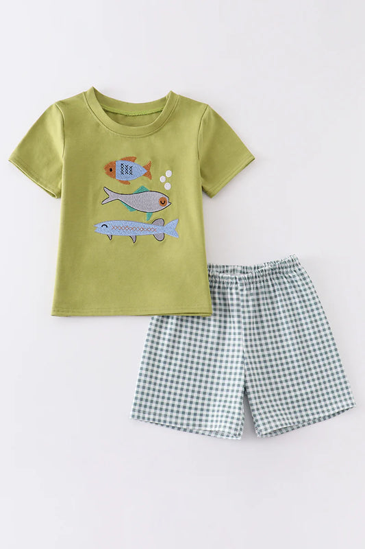 Three Fish Short Set