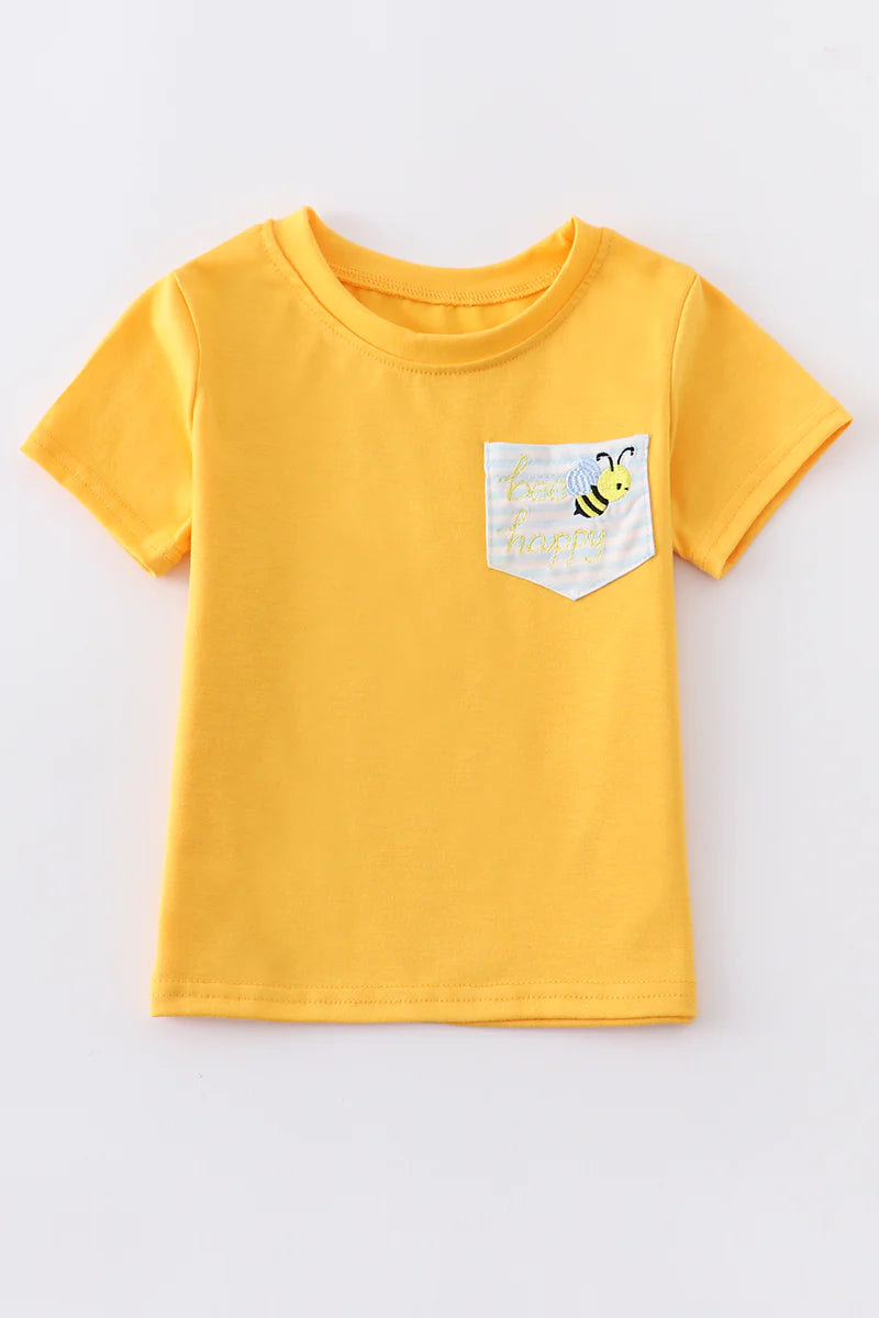 Yellow Bee Happy Shirt