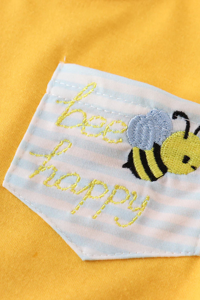 Yellow Bee Happy Shirt